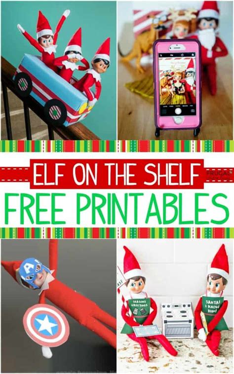 Free Elf On The Shelf Printables